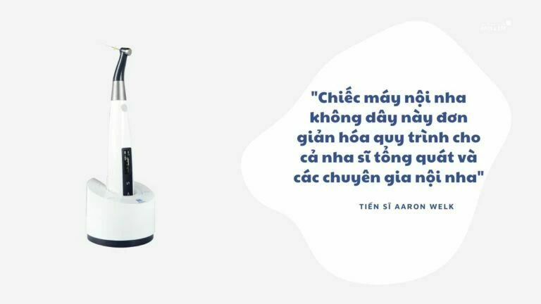 "Chiếc máy nội nha không dây này đơn giản hóa quy trình cho cả nha sĩ tổng quát và các chuyên gia nội nha"