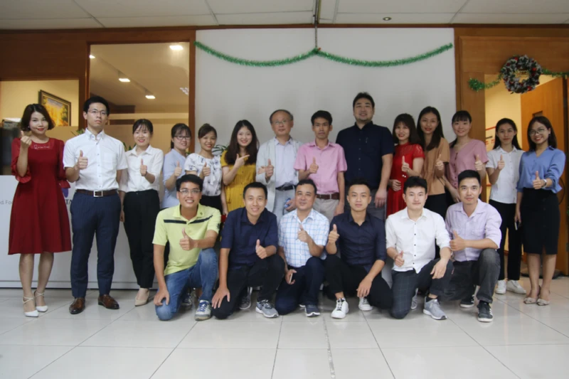 Khóa đào tạo nội bộ đặc biệt do chính ngài Matoba kĩ sư phát minh máy nội nha Tri Auto ZX2 Morita