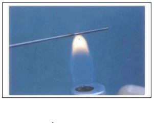 đốt cuối đoạn dây để có sự đàn hồi