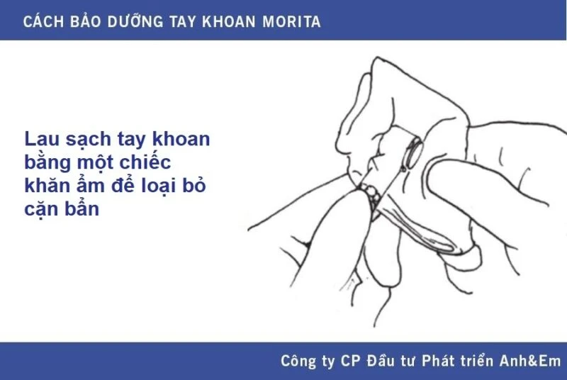 Cách bảo dưỡng tay khoan nhanh nha khoa