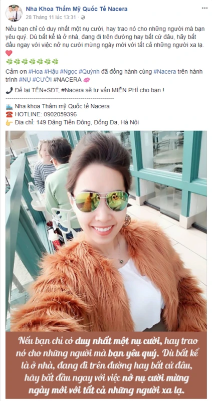 Quảng cáo nha khoa Nacera