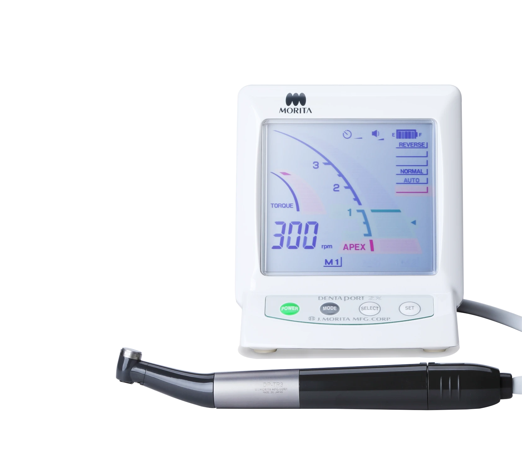 Máy định vị chóp tích hợp máy điều trị Morita DentaportZX