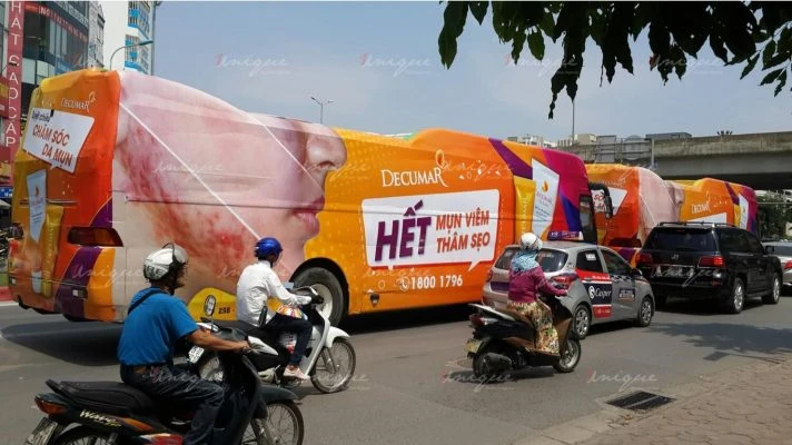 Dự án quảng cáo roadshow Unique thực hiện cho các nhãn hàng