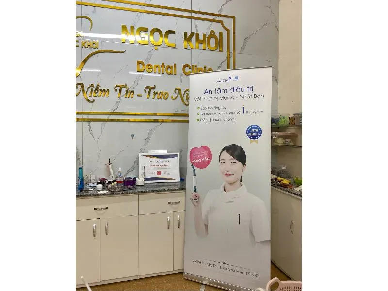 Nha khoa sử dụng thiết bị an toàn tiêu chuẩn Nhật Bản