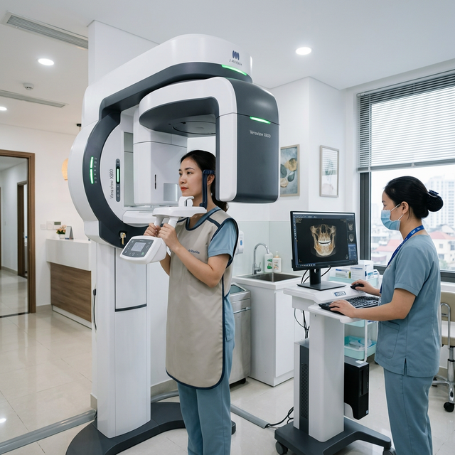 Máy chụp CBCT nha khoa J. Morita tại phòng khám Việt Nam