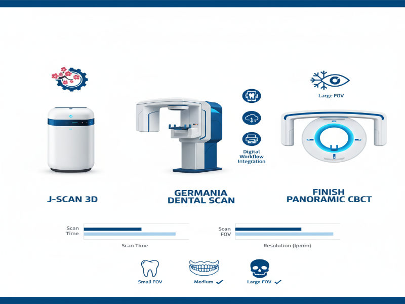 So sánh 3 hệ thống CBCT nha khoa hàng đầu: J. Morita, Sirona, Planmeca