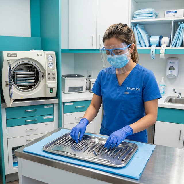 Kiểm soát nhiễm khuẩn phòng khám nha khoa: hướng dẫn thực hành